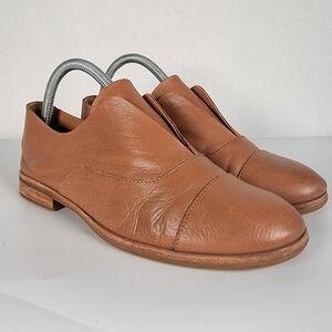 Kork-Ease Brown Leather Flats